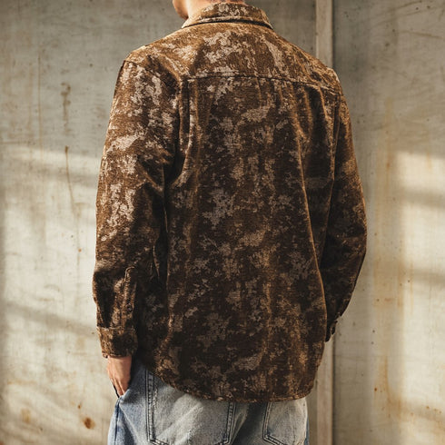 Vintage Camo Work Style Shirt P1834